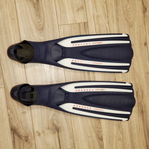 Oceanic Vipor Snorkel Full Foot Fins, Limited Edition, Youth US 3-4, Lik… - Picture 8 of 8